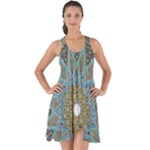 Tile, Geometry, Pattern, Points, Abstraction Show Some Back Chiffon Dress