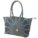 Tile, Geometry, Pattern, Points, Abstraction Canvas Shoulder Bag