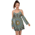 Tile, Geometry, Pattern, Points, Abstraction Boho Dress