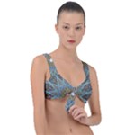 Tile, Geometry, Pattern, Points, Abstraction Front Tie Bikini Top