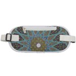 Tile, Geometry, Pattern, Points, Abstraction Rounded Waist Pouch