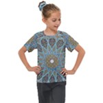 Tile, Geometry, Pattern, Points, Abstraction Kids  Mesh Piece T-Shirt