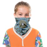 Tile, Geometry, Pattern, Points, Abstraction Face Covering Bandana (Kids)