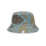 Tile, Geometry, Pattern, Points, Abstraction Inside Out Bucket Hat (Kids)