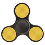 Yellow Floral Pattern Vintage Pattern, Yellow Background Finger Spinner