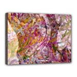 Abstract pink blend Canvas 16  x 12  (Stretched)