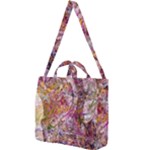 Abstract pink blend Square Shoulder Tote Bag