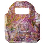 Abstract pink blend Premium Foldable Grocery Recycle Bag