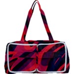 Abstract Fire Flames Grunge Art, Creative Multi Function Bag