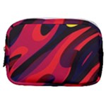 Abstract Fire Flames Grunge Art, Creative Make Up Pouch (Small)