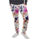 Abstract Floral Background Men s Jogger Sweatpants