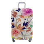 Abstract Floral Background Luggage Cover (Small)