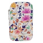 Abstract Floral Background Waist Pouch (Small)