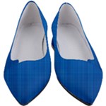 Blue Abstract, Background Pattern Women s Block Heels 