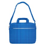 Blue Abstract, Background Pattern MacBook Pro 13  Shoulder Laptop Bag 