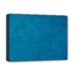 Blue Stone Texture Grunge, Stone Backgrounds Deluxe Canvas 16  x 12  (Stretched) 