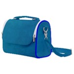 Blue Stone Texture Grunge, Stone Backgrounds Satchel Shoulder Bag