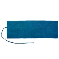 Blue Stone Texture Grunge, Stone Backgrounds Roll Up Canvas Pencil Holder (M) from UrbanLoad.com