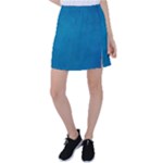 Blue Stone Texture Grunge, Stone Backgrounds Tennis Skirt