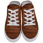 Brown Wooden Texture Half Slippers