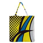 Colorful Abstract Background Art Grocery Tote Bag