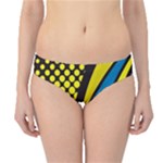 Colorful Abstract Background Art Hipster Bikini Bottoms