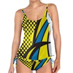 Colorful Abstract Background Art Tankini Set