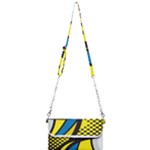 Colorful Abstract Background Art Mini Crossbody Handbag