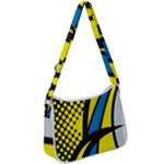 Colorful Abstract Background Art Zip Up Shoulder Bag