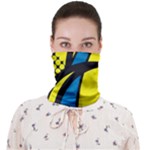 Colorful Abstract Background Art Face Covering Bandana (Adult)