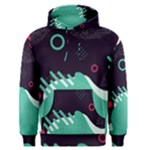 Colorful Background, Material Design, Geometric Shapes Men s Core Hoodie