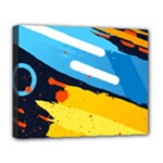 Colorful Paint Strokes Deluxe Canvas 20  x 16  (Stretched)