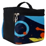 Colorful Paint Strokes Make Up Travel Bag (Small)