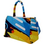 Colorful Paint Strokes Duffel Travel Bag