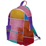 Colorful Squares, Abstract, Art, Background The Plain Backpack