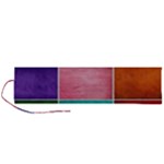 Colorful Squares, Abstract, Art, Background Roll Up Canvas Pencil Holder (L)