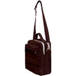 Dark Brown Wood Texture, Cherry Wood Texture, Wooden Crossbody Day Bag