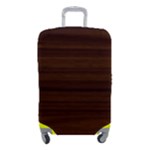 Dark Brown Wood Texture, Cherry Wood Texture, Wooden Luggage Cover (Small)