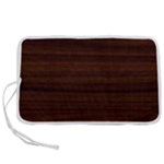 Dark Brown Wood Texture, Cherry Wood Texture, Wooden Pen Storage Case (S)