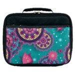 Floral Pattern, Abstract, Colorful, Flow Lunch Bag