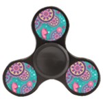 Floral Pattern, Abstract, Colorful, Flow Finger Spinner