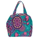 Floral Pattern, Abstract, Colorful, Flow Boxy Hand Bag