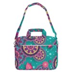 Floral Pattern, Abstract, Colorful, Flow MacBook Pro 13  Shoulder Laptop Bag 
