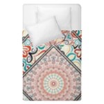 Flowers Pattern, Abstract, Art, Colorful Duvet Cover Double Side (Single Size)