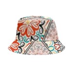 Flowers Pattern, Abstract, Art, Colorful Bucket Hat