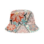 Flowers Pattern, Abstract, Art, Colorful Inside Out Bucket Hat