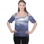 Majestic Clouds Landscape Cutout Shoulder T-Shirt