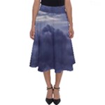 Majestic Clouds Landscape Perfect Length Midi Skirt