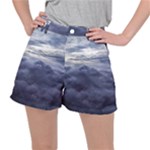 Majestic Clouds Landscape Women s Ripstop Shorts