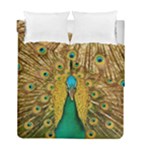 Peacock Feather Bird Peafowl Duvet Cover Double Side (Full/ Double Size)